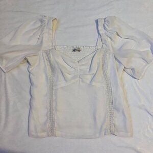 A&F - Puff Sleeve Top